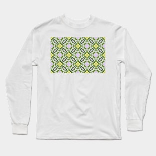 Easter Florals Kaleidoscope 6 Long Sleeve T-Shirt